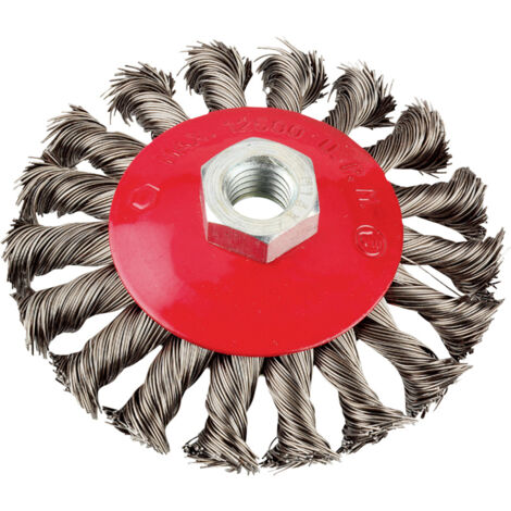 kwb 719330 Rund- & Rotorbürste Speichenrad 10 cm