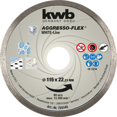 kwb 725140 accessoire pour meuleuse d'angle Disque de coupe