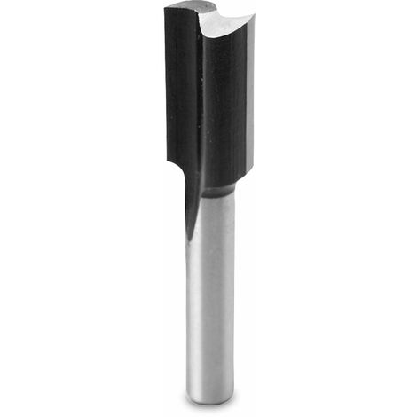 kwb 7510-10 HSS Groove Cutter Professional (per legno, Ø 10mm, lunghezza di lavoro 20mm, gambo 8mm, realizzato in Germania, abbinabile tutto al solito fresatura a mano)