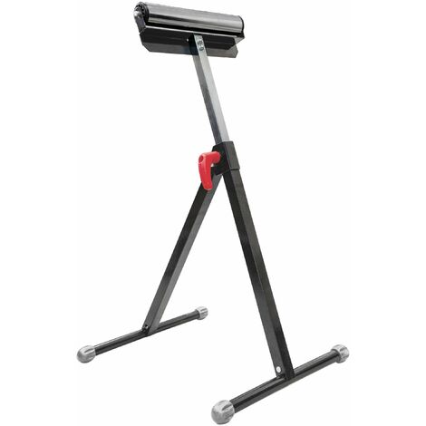 kwb 785910 Supporto, supporto con rullo guida di alta qualità, pieghevole e regolabile in altezza 680-1100 mm
