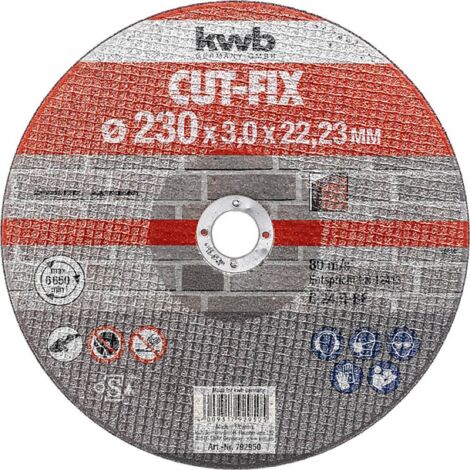 kwb 792950 accessoire pour meuleuse d'angle Disque de coupe