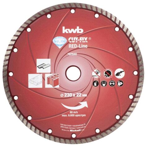 kwb 797840 lama circolare 23 cm 1 pz