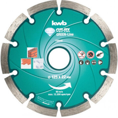 kwb 798540 accesorio para amoladora angular Corte del disco