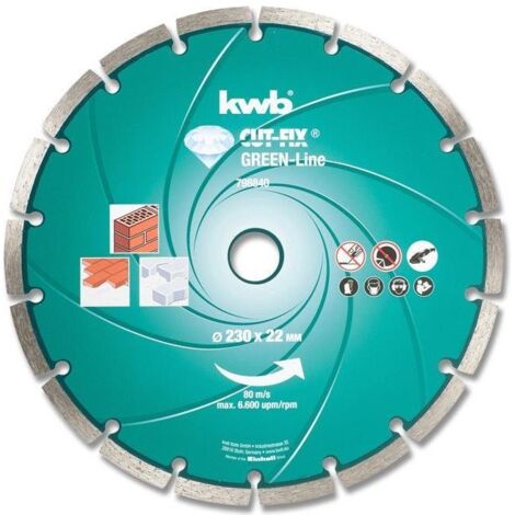 kwb 798740 accessoire pour meuleuse d'angle Disque de coupe