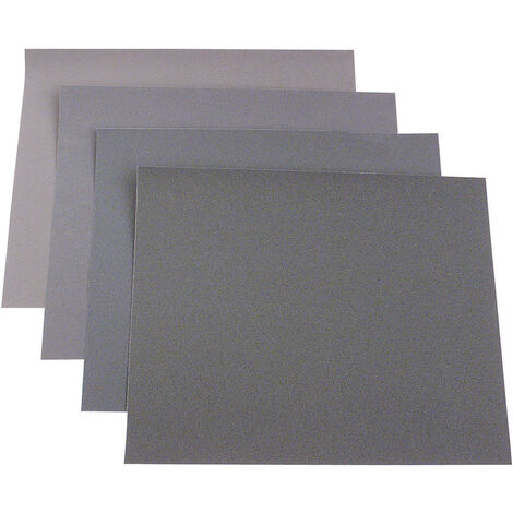 kwb  812319 Handschleifpapier-Set  Körnung (num) 60, 80, 150, 180  (L x B) 280 mm x 230 mm 20 St.