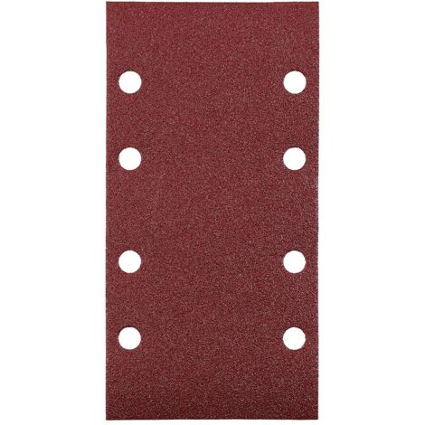 KWB 8183-88 Quick-Stick - Nastro abrasivo per legno e metallo, autoadesivo, 93 x 185 mm