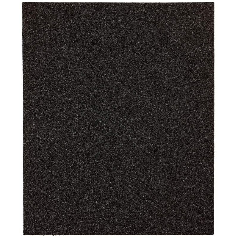 830408 Carta abrasiva resistente all'acqua Foglio abrasivo resistente all'acqua per lavori di vetro, pietra, metallo, carrozzeria e vernice, 230 x