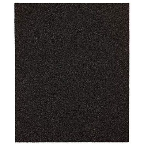 kwb 830424 Carta abrasiva resistente all'acqua Foglio abrasivo resistente all'acqua per lavori di vetro, pietra, metallo, carrozzeria e vernice, 230 x 280 mm, saldato 5 pz. Grana K-240, Made in Europe