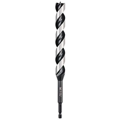 kwb AKKU-TOP 3-S Japan snake bit (24mm, con gambo esagonale 1/4" e 235mm di lunghezza totale, affilatura speciale super tagliente, per legno morbido e duro)