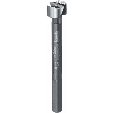 kwb AKKU-TOP Punta Forstner Speed, Ø 15 mm, DIN 7483 G