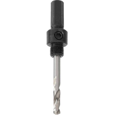 kwb Albero di registrazione per seghe a foro Bi-Metal con 1/2 '' - 20 file thread 598800 (per seghe da foro Ø 16-30 mm, esagono, con trapano a centraggio HSS) U. A. Per einhell te-cd 18 li