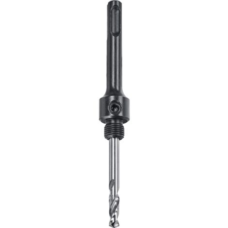 kwb Aufnahmeschaft für Bi-Metall Lochsägen miz 1/2 -20 UNF Gewinde 598400 (für Lochsägen Ø 16 - 30 mm, SDS Plus, mit HSS Zentrierbohrer) u. a. Einhell Bohrhammer TE-RH 32 E