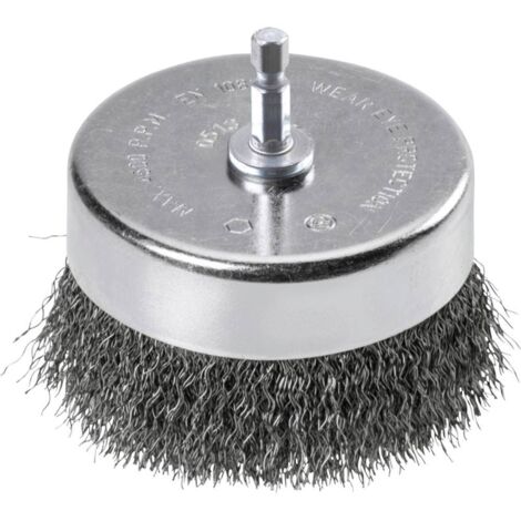 kwb BROSSE DE TABLE, EXTRA-LOURDE, FIL D'ACIER HSS, ONDULÉE 602430 1 pc(s) Y760432