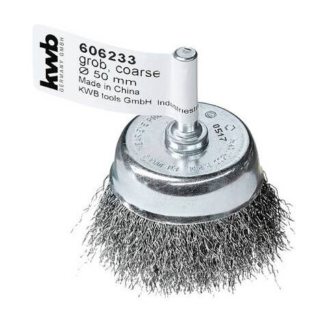 KWB BROSSES À DENTS, FIL DACIER HSS ONDULÉ, POUR UNE UTILISATION AVEC DES PERCEUSES ET DES VISSEUSES SANS FIL 606233 1 PC(S)