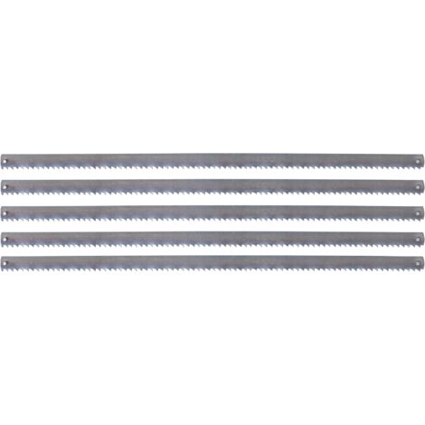 Kwb by Einhell 5 Lames pour Scies à chantourner (longueur 127 mm, largeur 25 mm)