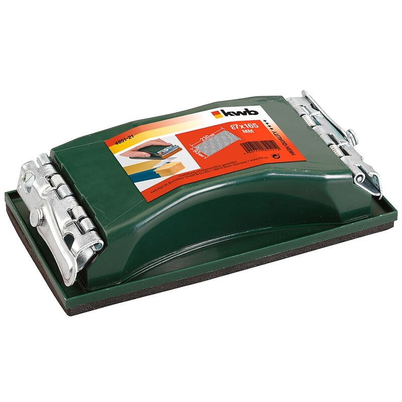 KWB - ponceuse à main professionnelle 165 x 87 mm vrac 485121