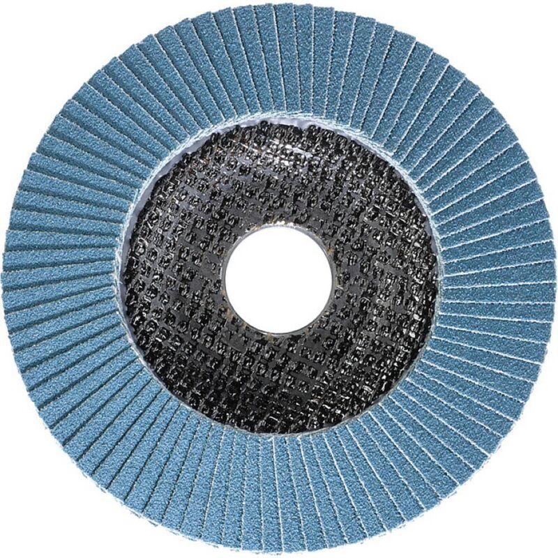 KWB - 795528 cut-fix ® Mop, disco abrasivo a lamelle, lavorazione del metallo, ø 115 mm, K80 Diametro 115 mm