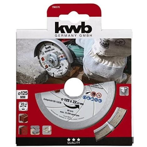 KWB disc diamant gen. obra d.115 x 22,23 49796170 , Disco De Diamante General De Obra D.115 X 22,23 de la marca Einhell.