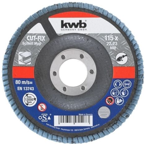 KWB disco laminado zirconio grano 120z 115x22 mm 49795531 , disco laminado zirconio grano 120z 115x22 mm 49795531