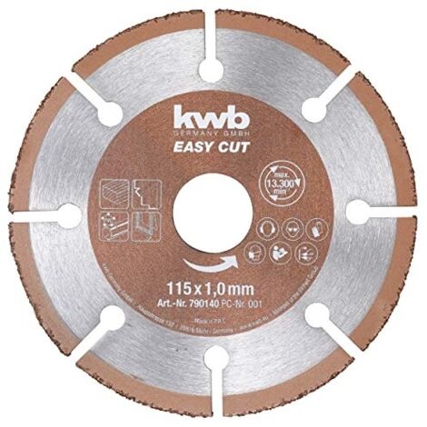 KWB Disque multi-matériaux Easy cut 115mm