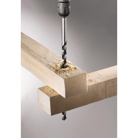 kwb Drill a spirale in legno EXTRA LUNGO Ø 14,0 mm 512814 (acciaio CV, lunghezza 400 mm, 2 stampanti)