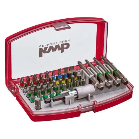 KWB Einhell 49118695 Set 42 Bits Portabits Acciaio S2 Scatola Plastica