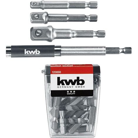 KWB Einhell 49120090 Set 23 Embouts 4 Adaptateurs PH TZ T 16x25mm 3x50mm Tournevis