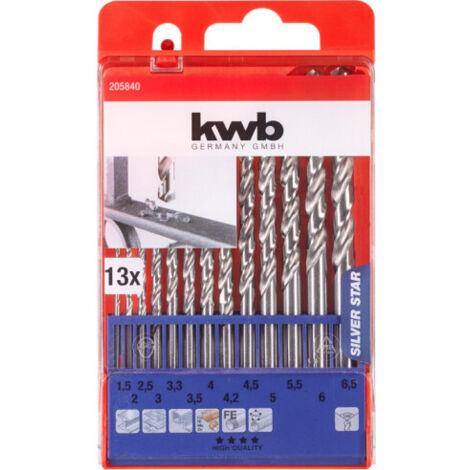 KWB Einhell 49205840 Juego de 13 puntas Silver Star para plancha