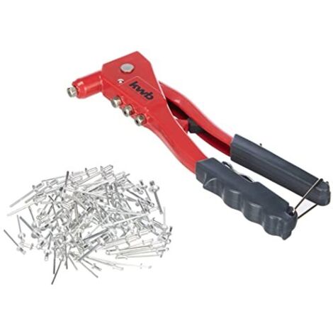 KWB Einhell 49407190 Rivettatrice Manuale Set 100 Rivetti