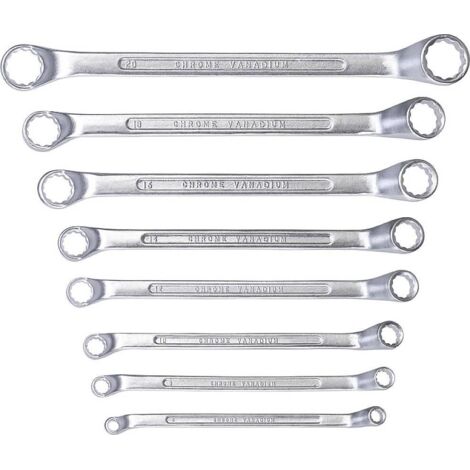 KWB Einhell 49440390 Jeu de 8 clés hexagonales en acier chrome-vanadium
