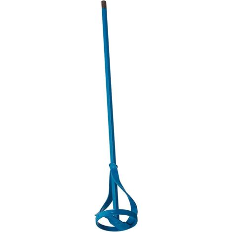 kwb Farb-Quirl / Farbrührer für Bohrmaschine, Farb-Mischer mit Größe Ø 120 x 590 mm, Rührstab geeignet für Gebinde von max. 20 - 30 Liter, mind. 500 Watt, Made in Germany