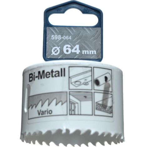 KWB - FRESA A TAZZA BIMETALLICA HSS-CO 64MM
