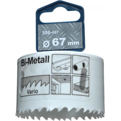 KWB - FRESA A TAZZA BIMETALLICA HSS-CO 67MM