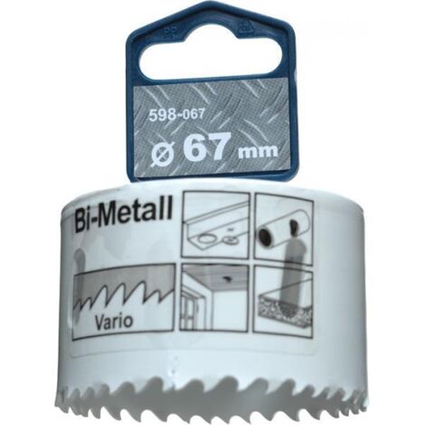 KWB - FRESA A TAZZA BIMETALLICA HSS-CO 67MM