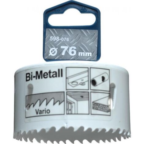 KWB - FRESA A TAZZA BIMETALLICA HSS-CO 76MM
