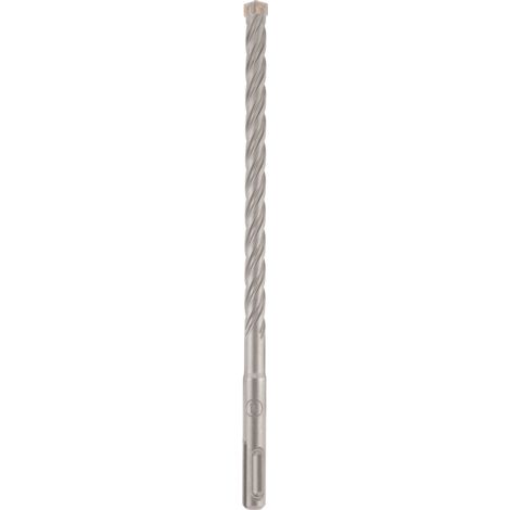kwb HB4X SDS Plus Hammerbohrer, 210 mm, Ø 10 mm (Hartmetall-Platte, Vier Schneiden, Zentrierspitze, Vierfach-Plus-Spirale, Werkzeugstahl, SDS Plus)