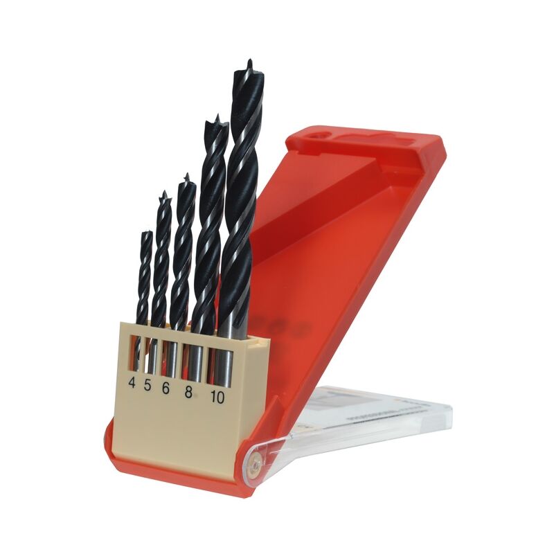 Holzspiralbohrersätze, en acier cv, fasen spirale - 2, 5, 7 et 8, 5141-00 - KWB