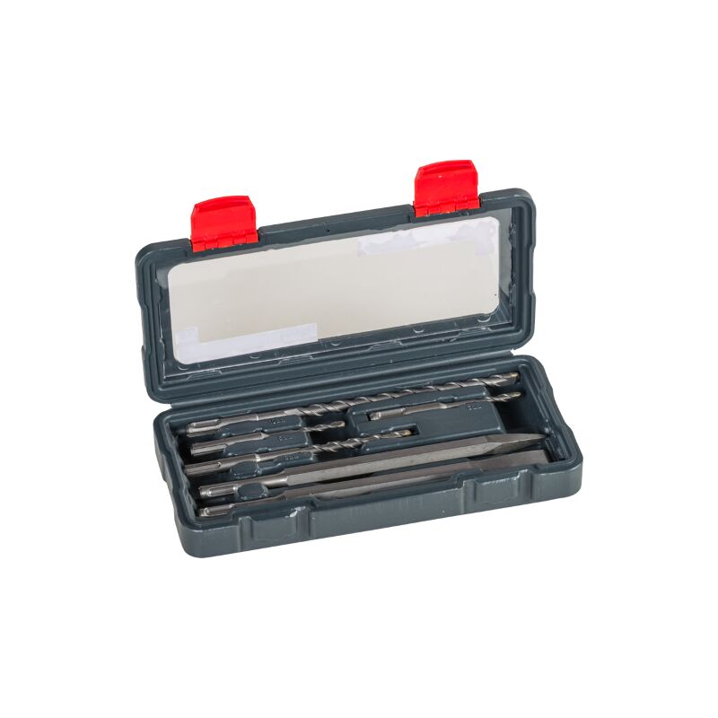 KWB - Einhell 49109166 Jeu de 6 pointes de burin à maçonnerie SDS-Plus