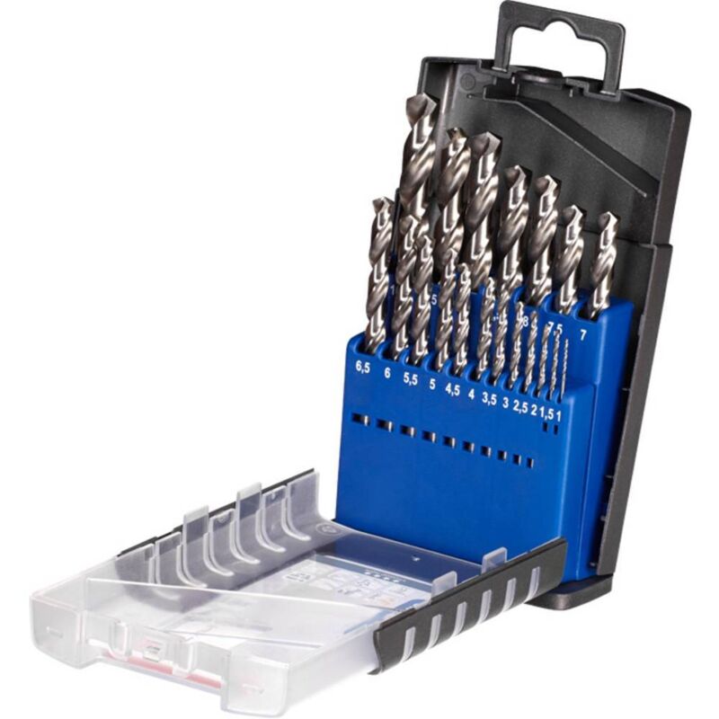 KWB - 205920 hss Jeu de forets pour le métal 19 pièces din 338 tige cylindrique 1 pc(s)