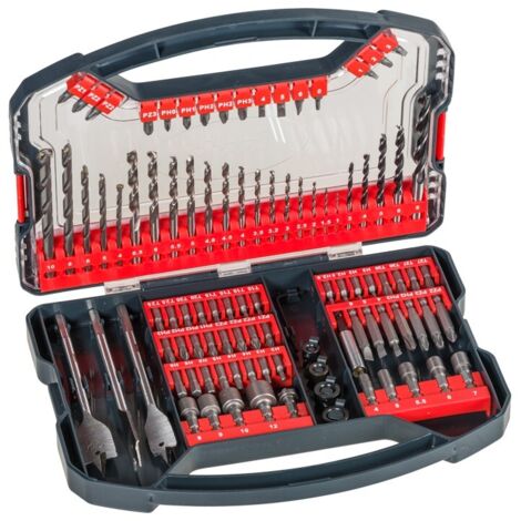 kwb kit di punte e inserti neri 101 pezzi