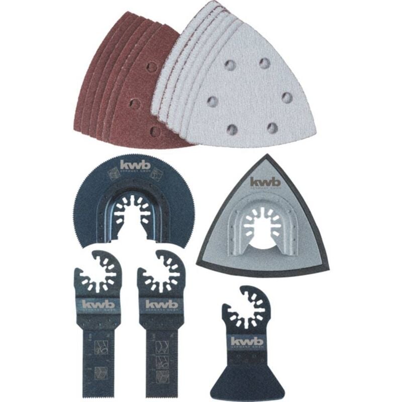 KWB - 708900 Set outils multifonction 17 pc(s)