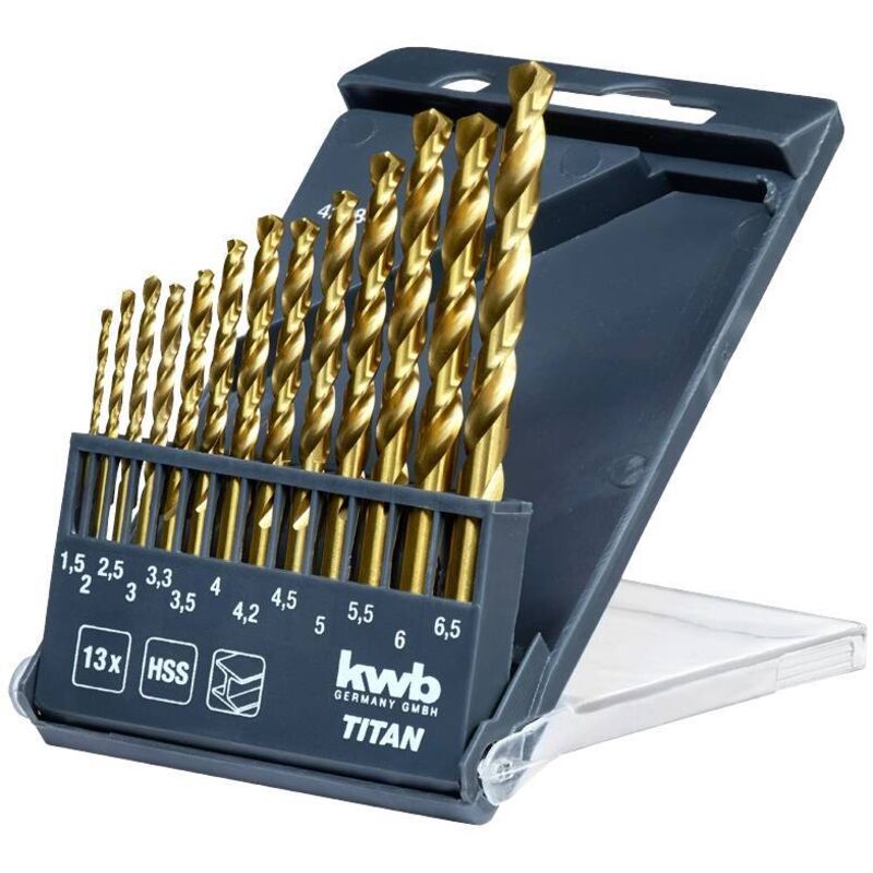 KWB - kraftixx 429844 coffret de 13 forets en étain