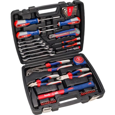 KwB KW370733 Set di attrezzi nero 42 pezzi