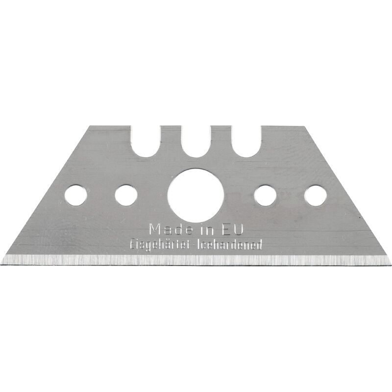 Image of Lame trapezoidali per coltelli per tappeti 024106 (6 pezzi, estremamente affilati, 52 x 19 x 0, 5mm, in pratica scatola dispenser) - KWB