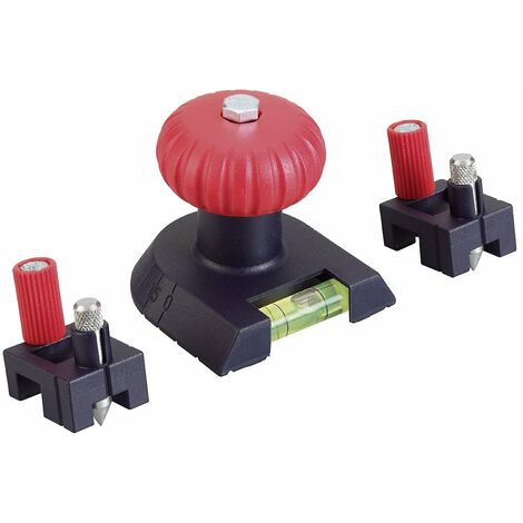 kwb Linea Master Handle Set con pennarello per foratura - Bilancia idrica con consigli libellula e centratura