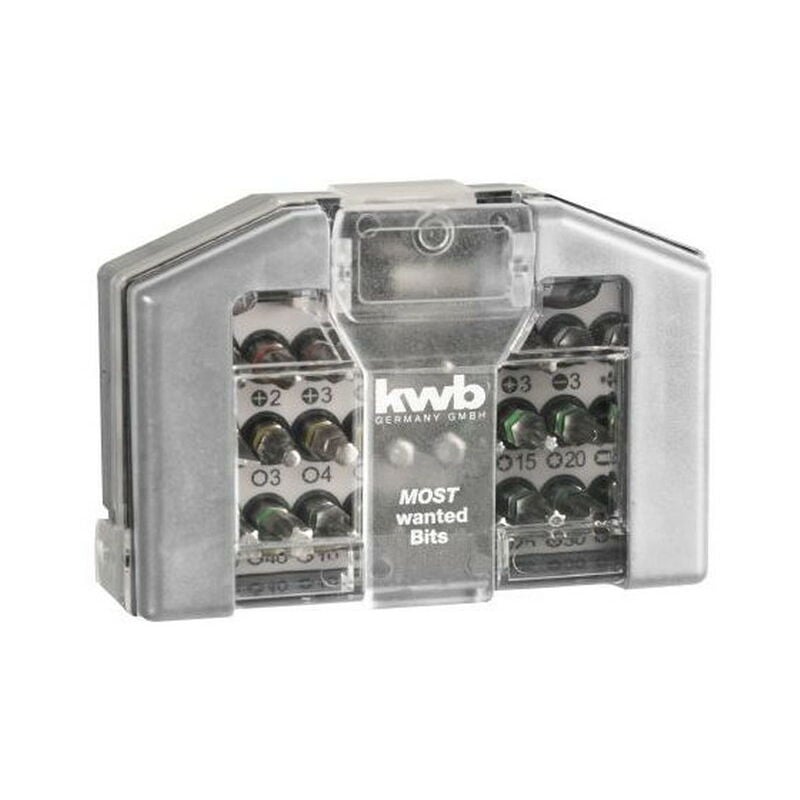 KWB - Jeu de 32 embouts de vissage