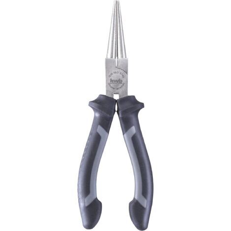 kwb pinza a becchi tondi 160 mm 381610, secondo DIN ISO 5745, ganasce lunghe, acciaio CV