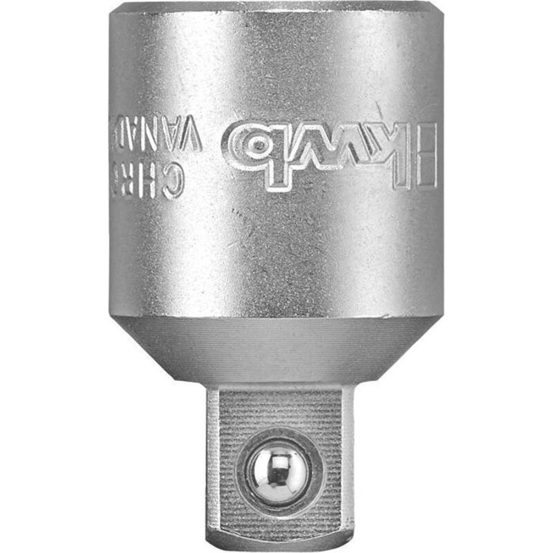 kwb 372342 reducer 1/2" CV-steel matt chrome-plated 1pc