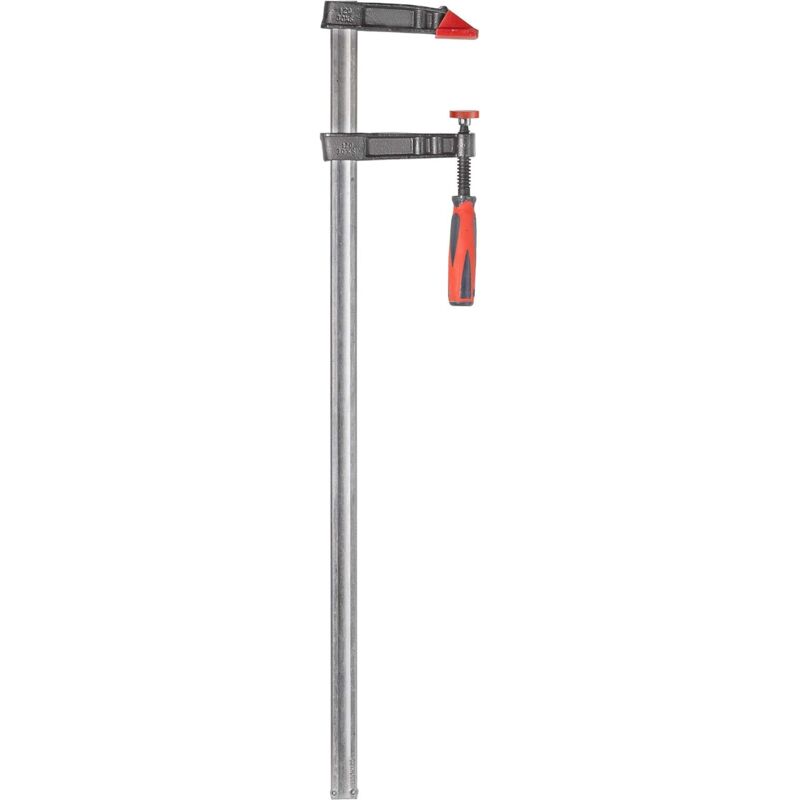 Kwb Profi Schraub-zwinge Mit 2-komponentengriff 120x800, Spann-weite 800 Mm, Spanntiefe 120 Mm, Spannbacken Aus Temperguss-stahl, Schraubzwenge Mit