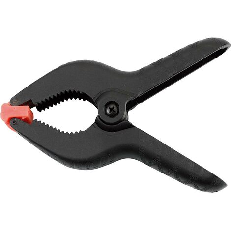 kwb Profit Spring-Zword 100 mm, larghezza di serraggio 40 mm, 2 confezione, alta potenza a molla per colla e lavori adesivi, morsetto a molla per parentesi e tenuta